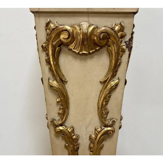 Decorative French Pedestal Table For Sale - Image 6 of 10