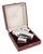 1940s Saint Medard Art Deco Silver Plate Baby Cocktail Shaker and One-shot Glasses - 3 pcs with Case For Sale