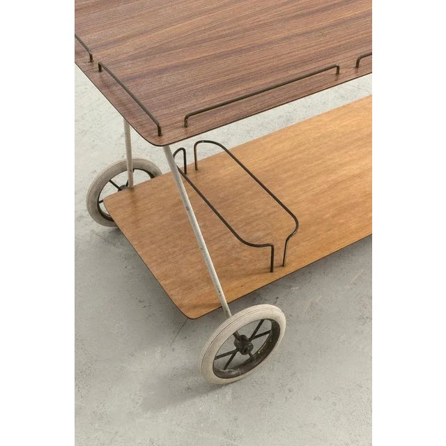 Vintage German Trolley in Brass For Sale - Image 3 of 8