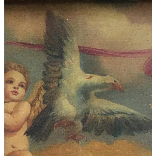 After Rubens, Italian Cherubs Painting, 2006, Oil on Copper, Framed For Sale - Image 4 of 8