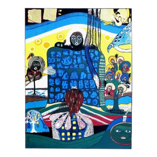 Untitled 2, Helmut Kand Silkscreen, Signed and Numbered in Pencil For Sale