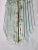 Mid 20th Century Vintage 4 Ft Mid-Century Modern Waterfall Cascade Glass 12 Light Chandelier For Sale - Image 5 of 8