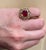 4 Carat Treated Ruby and Diamond 14 Karat Yellow Gold Cocktail Ring For Sale - Image 14 of 18