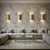 Mid-Century Style Golden Murano Glass Wall Sconce, 2000 For Sale - Image 11 of 11