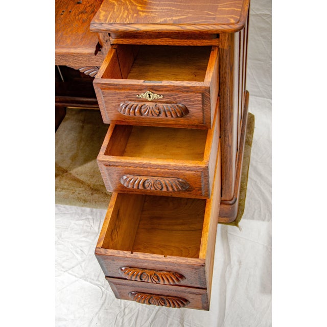 Vintage Remington Oak Typewriter Desk Chairish