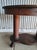 Antique Oval Library Table Tiger Oak With Column Base Circa. 1890 For Sale - Image 4 of 13