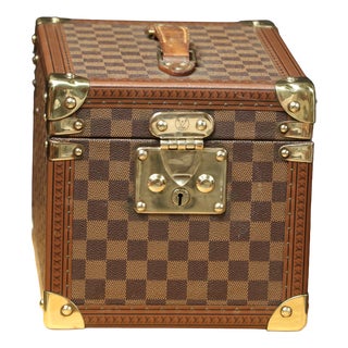 Damier Vanity Case from Louis Vuitton, 1950s For Sale