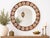 This beautiful boho modern mirror would be a staple in any home. Our blossom mother of pearl inlay collection is inspired...