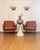Vintage Smoked Glass Palmette Wall Lights, 1990s, Set of 2 For Sale - Image 13 of 17