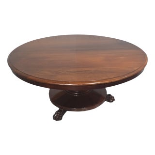 Vintage Mahogany Coffee Table, 1880 For Sale