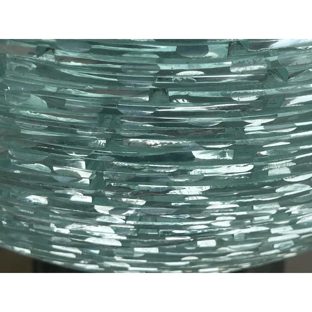 Gundi Stacked Glass Shard Planter Sculpture Bowl For Sale - Image 4 of 8