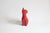 Red Ceramic Cat by Aldo Londi for Bitossi, Italy, 1960s For Sale - Image 14 of 18