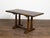 Italian 19th Century Walnut Trestle Table with Column Shaped Legs For Sale In Atlanta - Image 6 of 12
