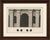 Cour des Fontaines Architectural Engraving by Baltard, 1803 Détail de la Cour des Fontaines – French Architectural...
