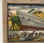 Wood Vintage Mid-Century Industrial Shipyard Painting Signed Framed Harbor Maritime Scene. For Sale - Image 7 of 10
