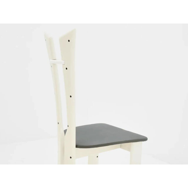 1970s French Lacquered Dining Chair by Pierrot, 1970s For Sale - Image 5 of 7