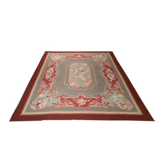 Aubusson Needlepoint Rug 8x10 Chairish