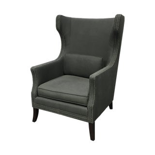 Bernhardt Interiors Kingston Wingback Chair For Sale