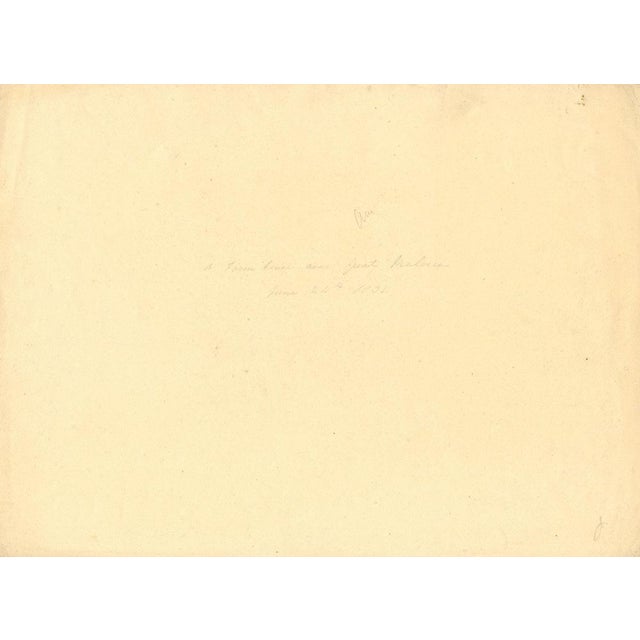 Alexander Monro, Pickersleigh House, Great Malvern, 1831, Graphite Drawing For Sale - Image 3 of 4