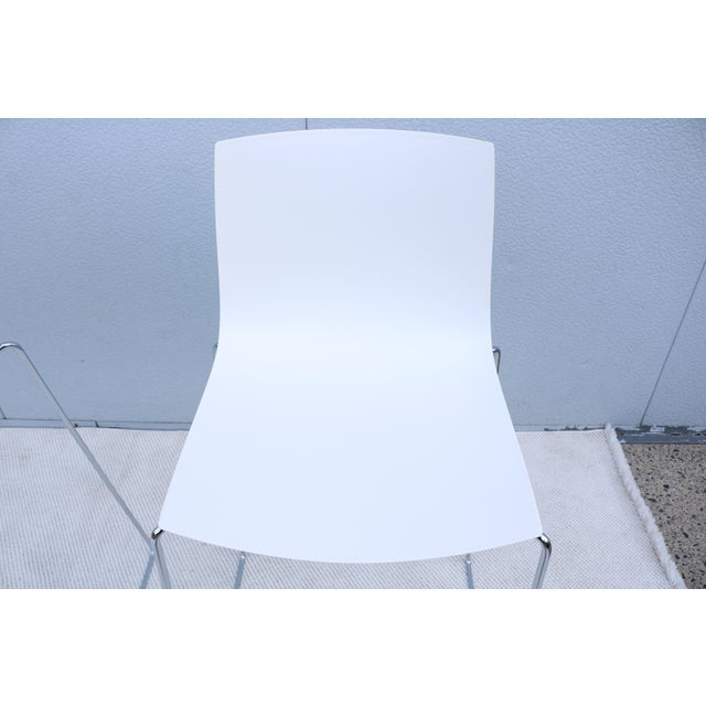 Italian Lievore Altherr Molina for Arper Stackable Catifa Bar Stools, Set of 3 For Sale - Image 12 of 18