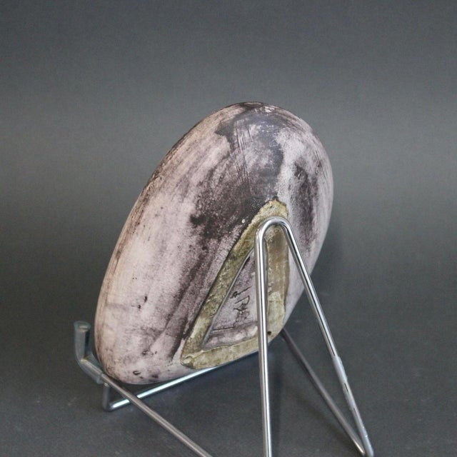 1950s Vintage French Decorative Ceramic Bowl by Jacques Blin, 1950s For Sale - Image 5 of 16