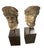 Pair of Neoclassical Style Carved Stone Busts on Marble Plinths For Sale In West Palm - Image 6 of 11