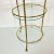 1970s Vintage Hollywood Regency Boho Chic Metal Twisted Rope Gold Finish 3-Tier Plant Stand. For Sale - Image 11 of 12