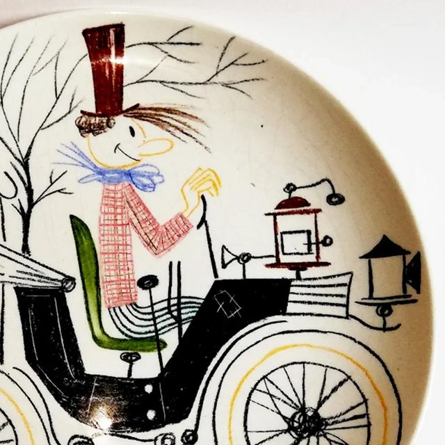 Mid-Century Modern Mid-Century Italian Ceramic Tableware from Quadrifoglio, 1958 For Sale - Image 3 of 5