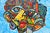 This is a one-of-a-kind original cubist painting by San Diego artist, Alexander Arshansky. Its dimensions are...