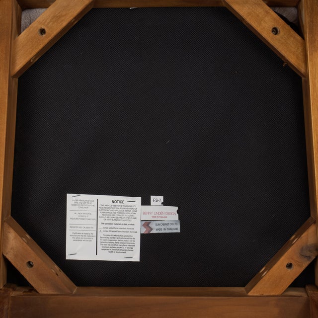 Set of 4 Benny Linden Solid Teak Slat Back Dining Chairs Mid Century Modern Scandinavian For Sale - Image 16 of 17