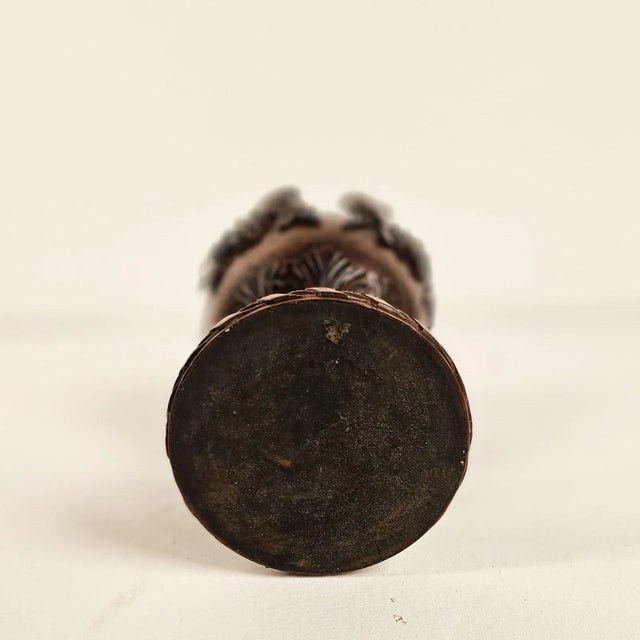 German or Swiss Carving of an Urn, 19th Century For Sale - Image 11 of 11