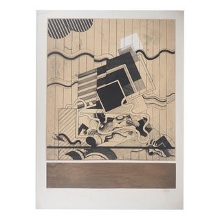 Florence Cantie, Wave Games, Engraving For Sale