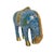Beautiful vintage Chinese cloisonné horse figurine / statue. Features an enameled brass body of blue and gold tones. The...