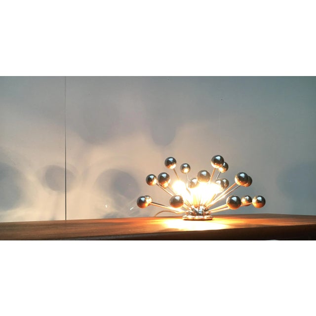 Mid-Century German Space Age Atomic Table Lamp from Cosack For Sale - Image 4 of 18
