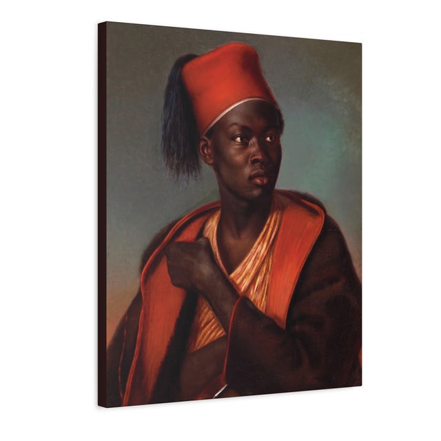 Introduce a spectacular commanding masterpiece of nineteenth century European Orientalism profound character portraiture...