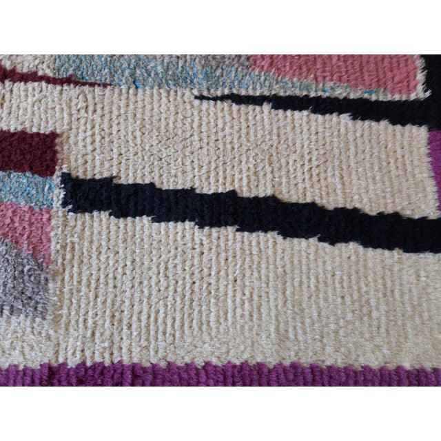 Vintage Italian Razionalismi Rug, 1990s For Sale - Image 10 of 15