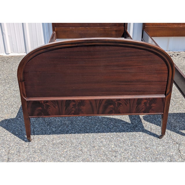 Pair of Early-20th Century French Louis XV Style Twin Bed Frames For Sale - Image 12 of 14