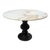 Oak Table With Marble Top For Sale