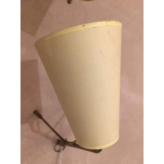 Boris Lacroix Original Vintage Brass Lamps, Pair For Sale In Miami - Image 6 of 7