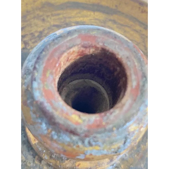 1950s Frent Gilt Wooden Candleholder, 1950 For Sale - Image 5 of 11