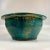 Chinese 19th Century Teal Colored Large Ceramic Planter Bowl For Sale - Image 3 of 11