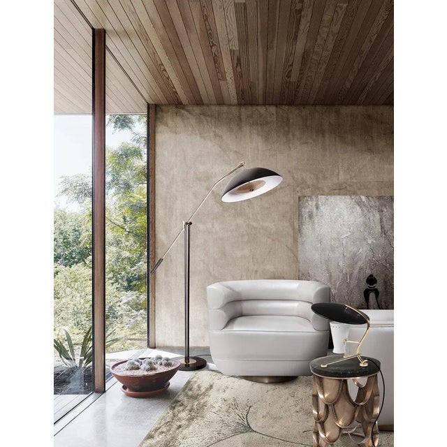 Armstrong Floor Lamp by DelightFULL For Sale - Image 6 of 8