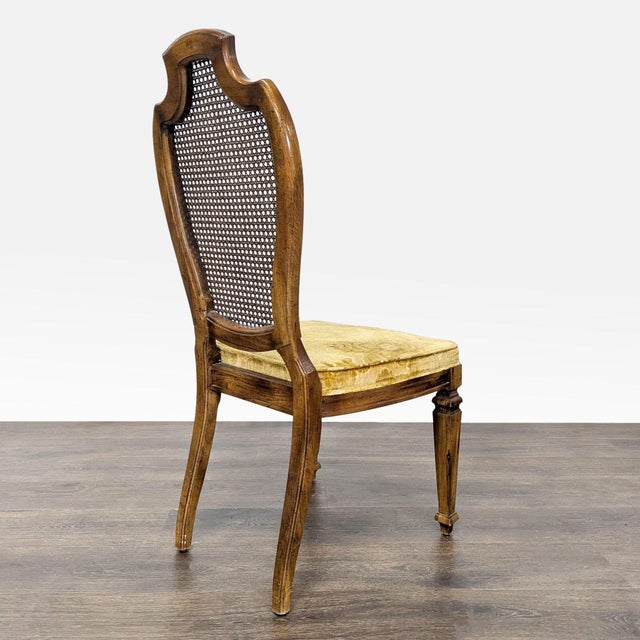 1990s Set of Four Vintage Century Furniture Dining Chairs For Sale - Image 5 of 12