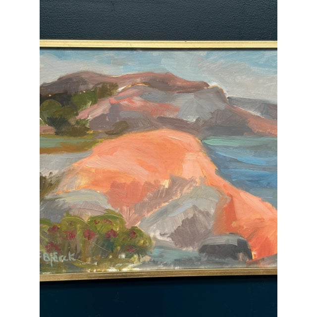 E. Björck, Serene Landscape, 1988, Oil Painting on Canvas, Framed For Sale - Image 11 of 15