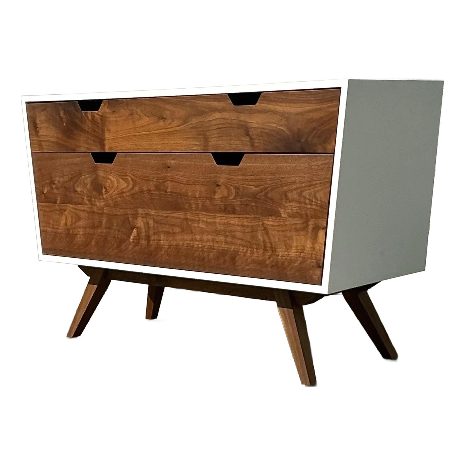 Custom Angled Chest of Drawers | Chairish