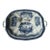 Victora Ware Flow Blue Style Ironstone Vegetable Dish For Sale