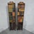 A superior quality pair of Edwardian mahogany bow fronted open adjustable library bookcases of slim propportions,...