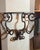 19th Century Italian Wrought Iron Wall Brackets, Set of 2 For Sale - Image 3 of 13