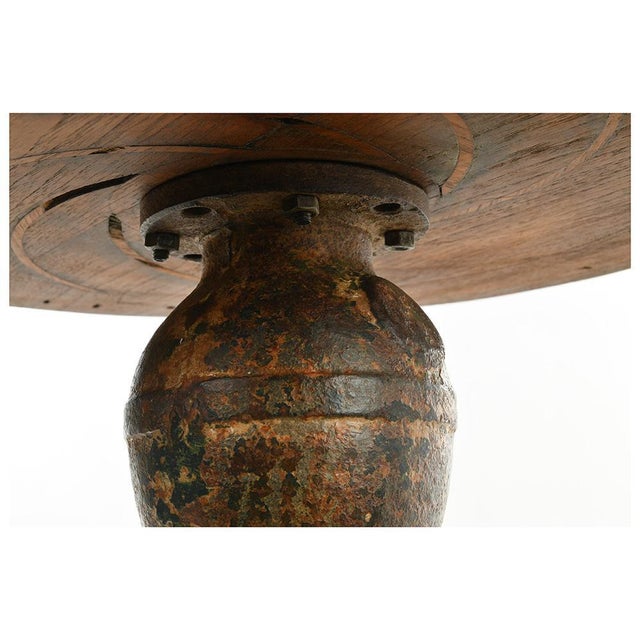 Water Fountain Converted into Sellette Table For Sale - Image 4 of 5