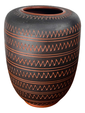 Large Mid-Century Modern German Studio Pottery Vase from Rudi Stahl, 1960s